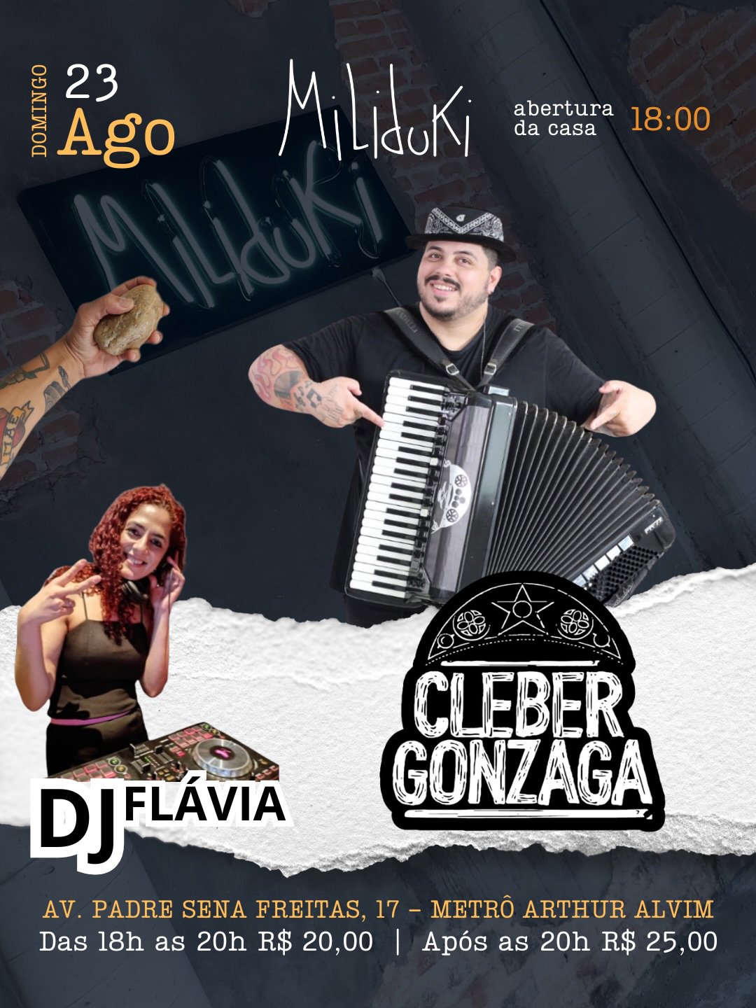 Cleber Gonzaga - DJ Flávia